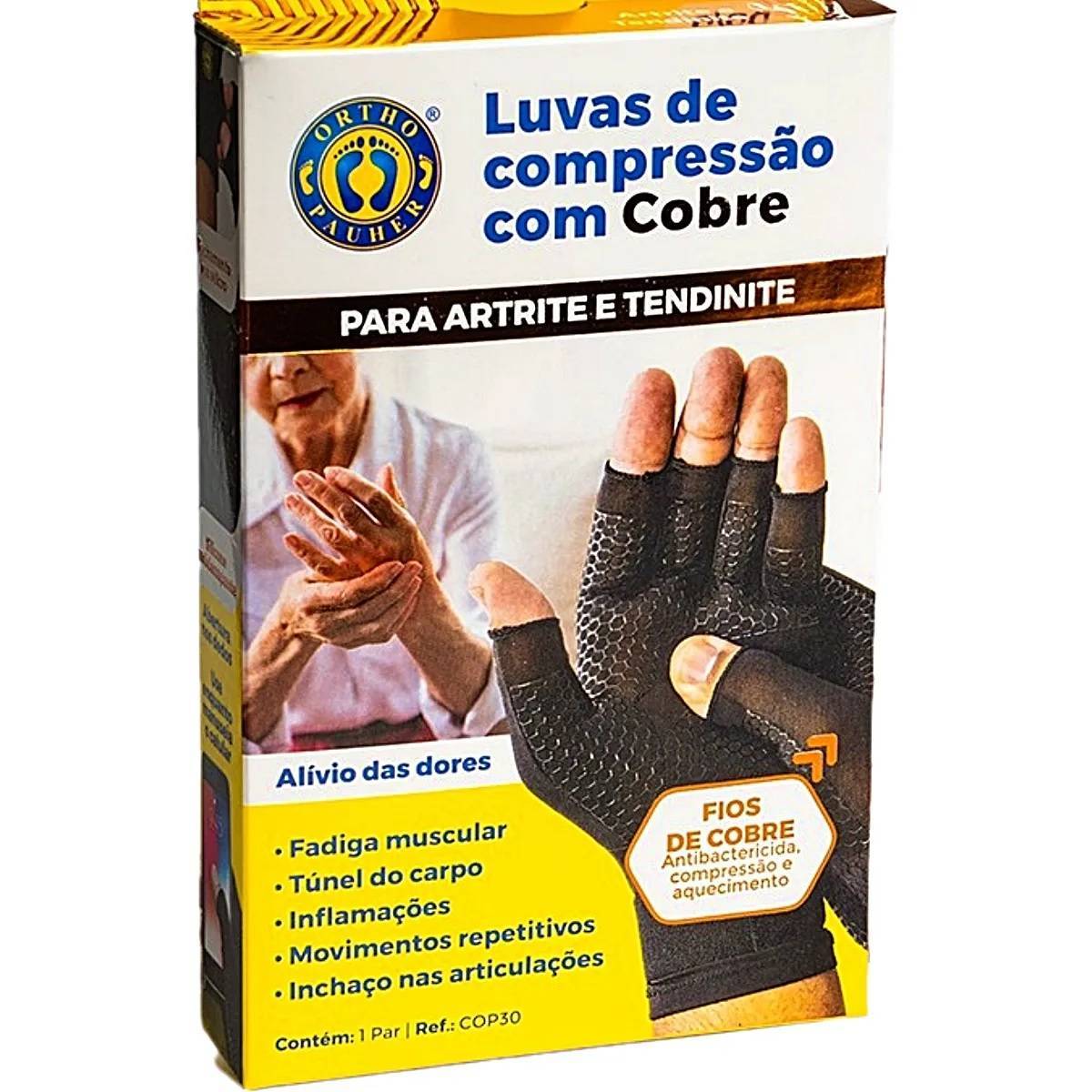 Luva De Compress O Para Artrite E Tendinite Orthopauher Orto Curitiba