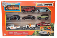 Ford Pick Up Laranja Pack 9 Matchbox Mattel X7111 HFL5 Noy