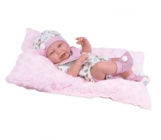 Menina Anny Doll Baby Bebê Reborn - Cotiplás 2441 - Noy Brinquedos