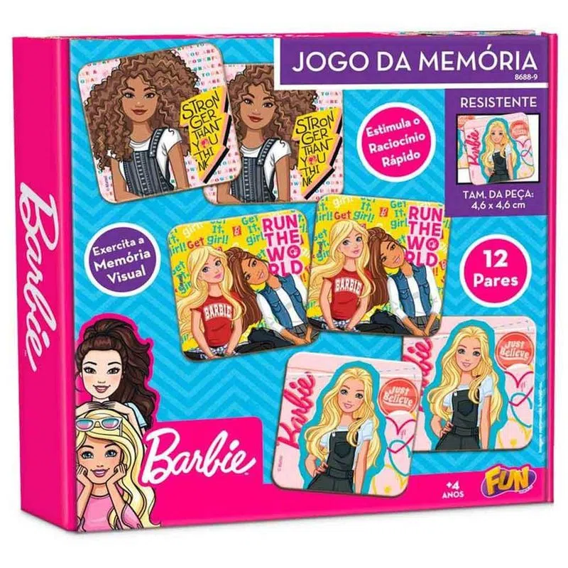 Jogo da Memória GROW ? Barbie