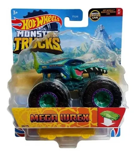 Hot Wheels Monster Trucks Mega Wrex 1:64 