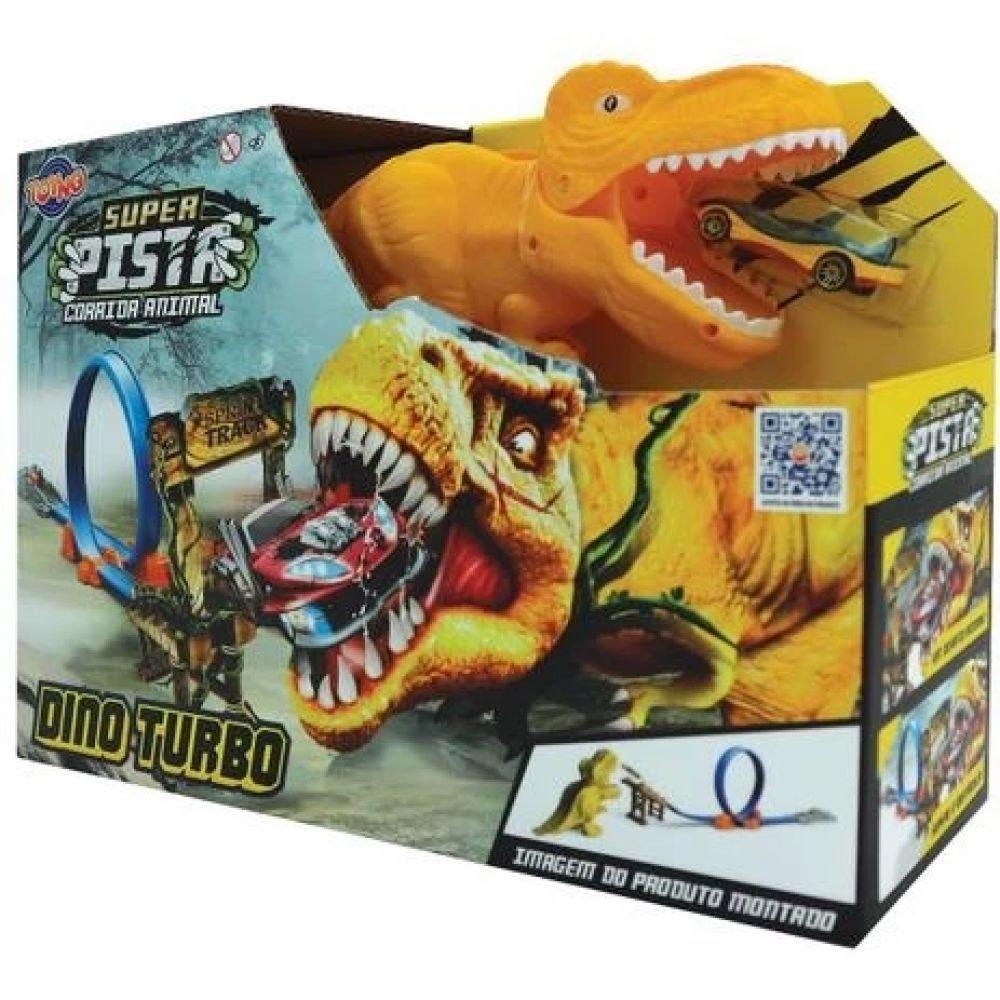 Pista Para Carrinhos De Brinquedo Jurassic Tiranossauro Rex