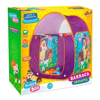 Barraca Infantil com Bolinhas - Barbie - Mundo dos Sonhos - Fun Divirta-se