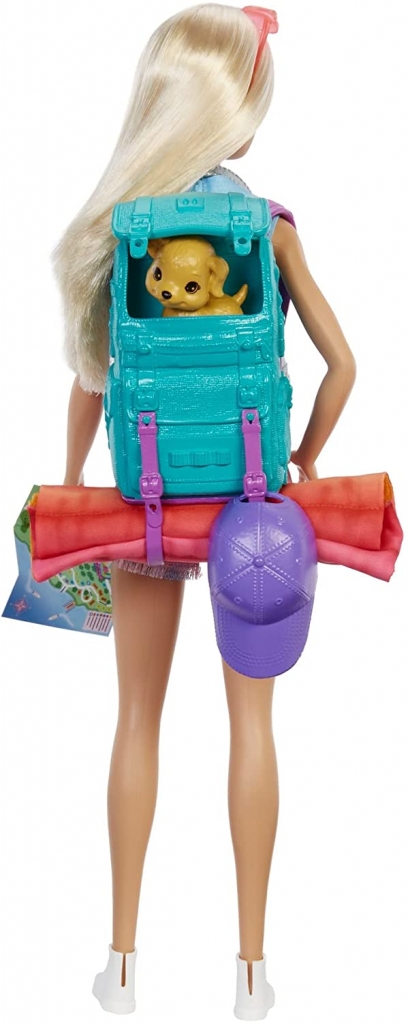 BONECA BARBIE ACAMPAMENTO MALIBU HDF73 - MATTEL - Star Brink