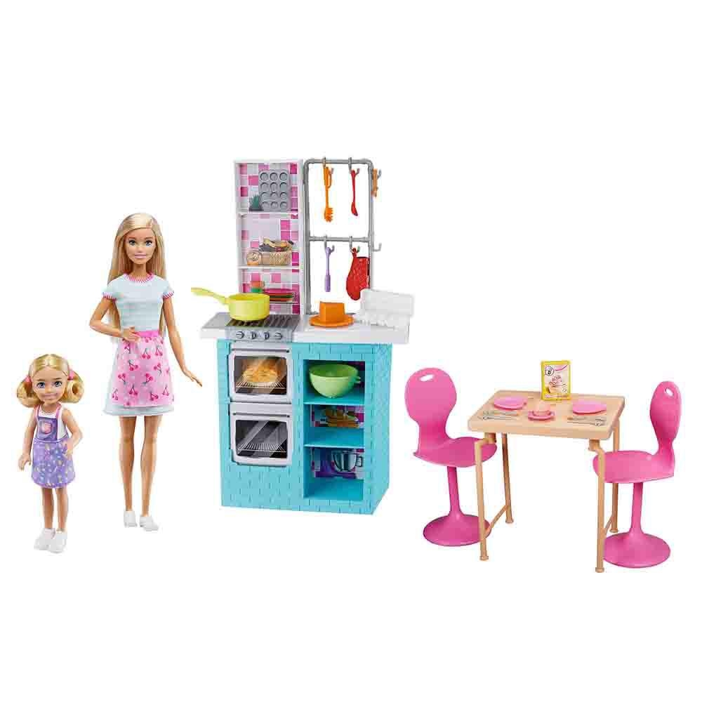 Estante / Jogo De Cozinha Barbie Antigo