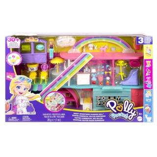 Food Truck 2 em 1 Da Polly Pocket - Mattel GDM20 - Noy Brinquedos