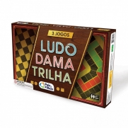 Jogo de Tabuleiro Ludo Ben 10 & Mario