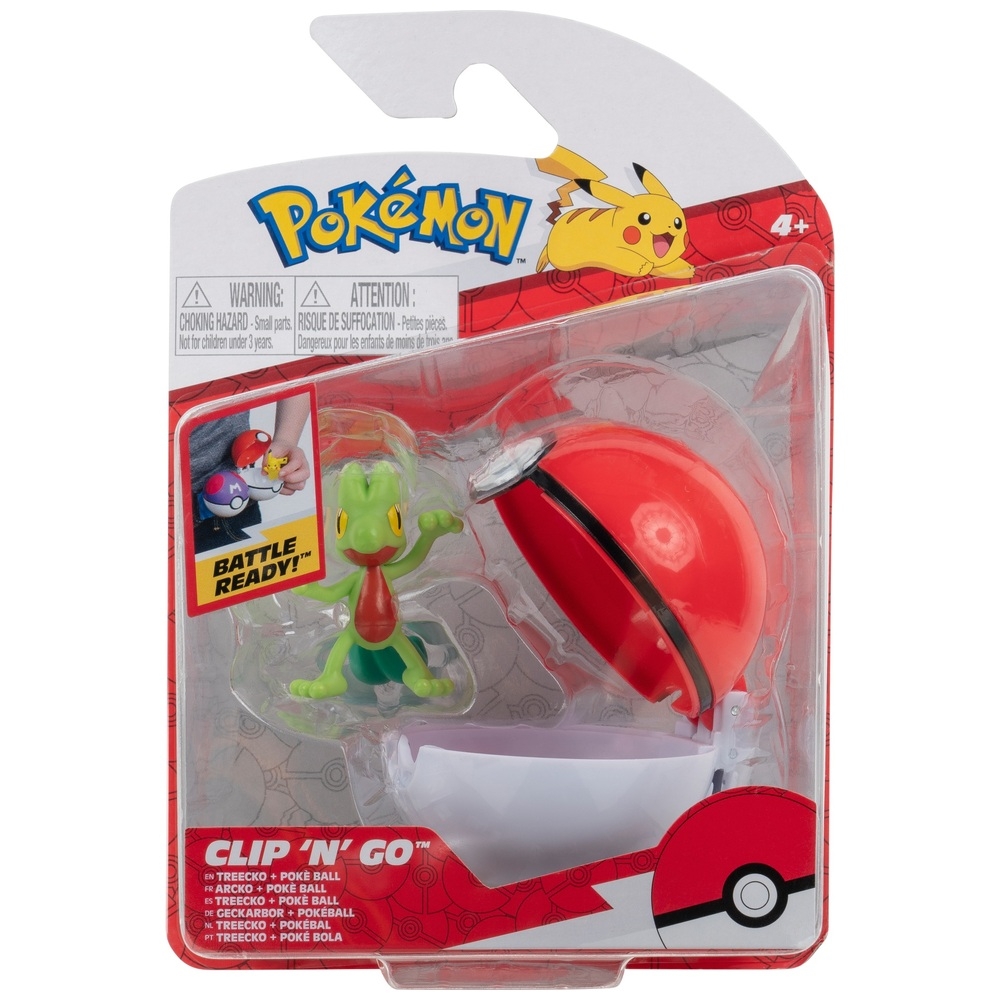 Pokémon Pokebola Clip N Go Sortido Sunny - 002606