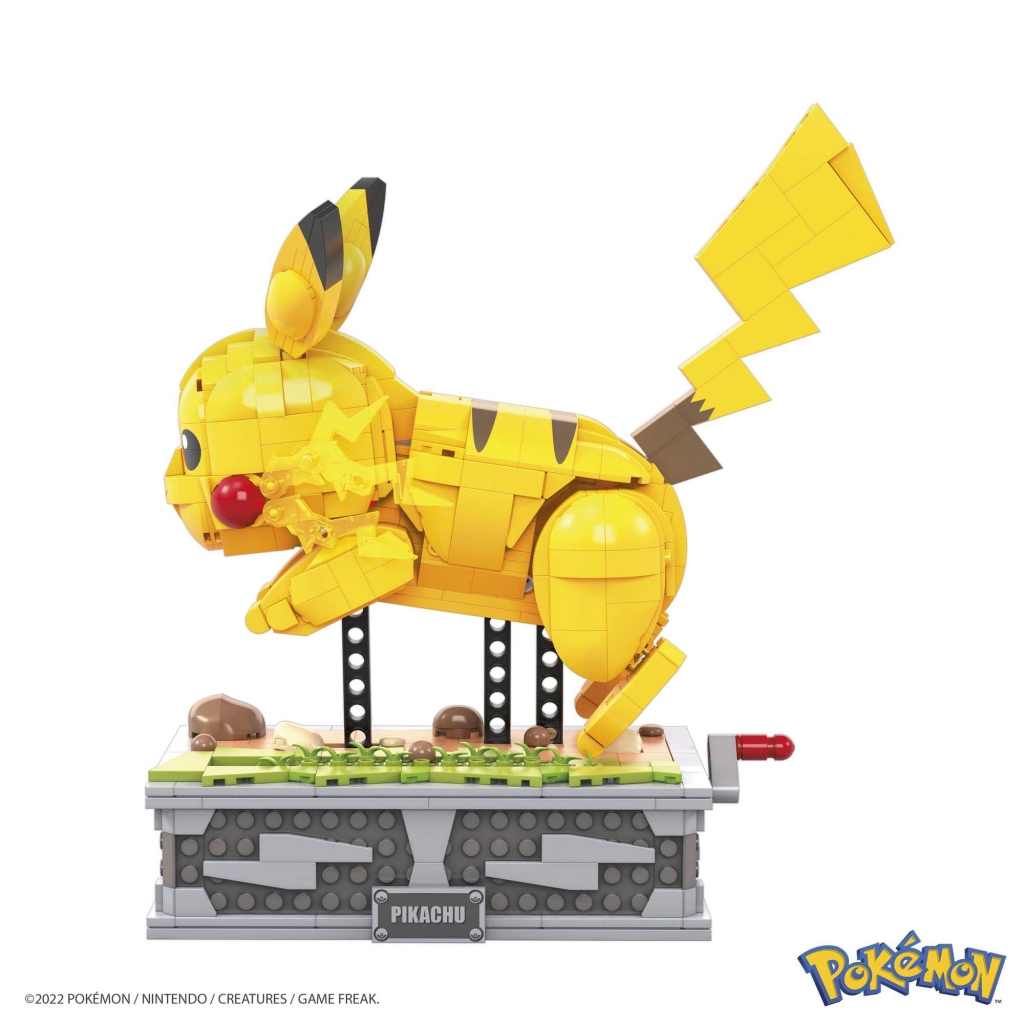 Mattel - Pokemon - Construção Pokémon com movimento: Pikachu, Wooloo e  Pidgey, 240 blocos ㅤ, OUTRAS CONSTRUÇÕES