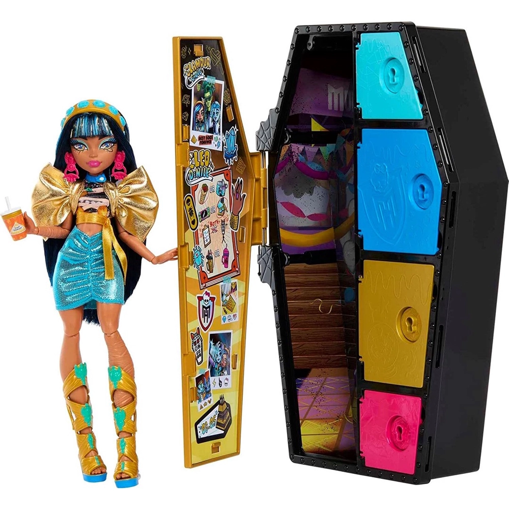 boneca monster high cleo de nile fca COMPLETA