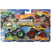 Carro Fun Hot Wheels Monte Seu Monster Truck Vermelho - F0082-6