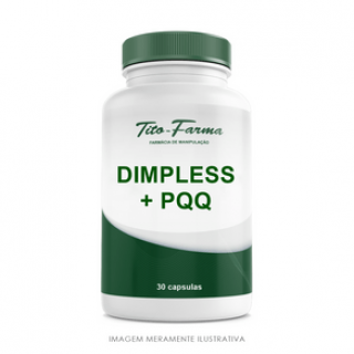 Dimpless 10mg + PQQ 5mg - Auxiliar no Combate aos Cabelos Brancos (30 Cps)