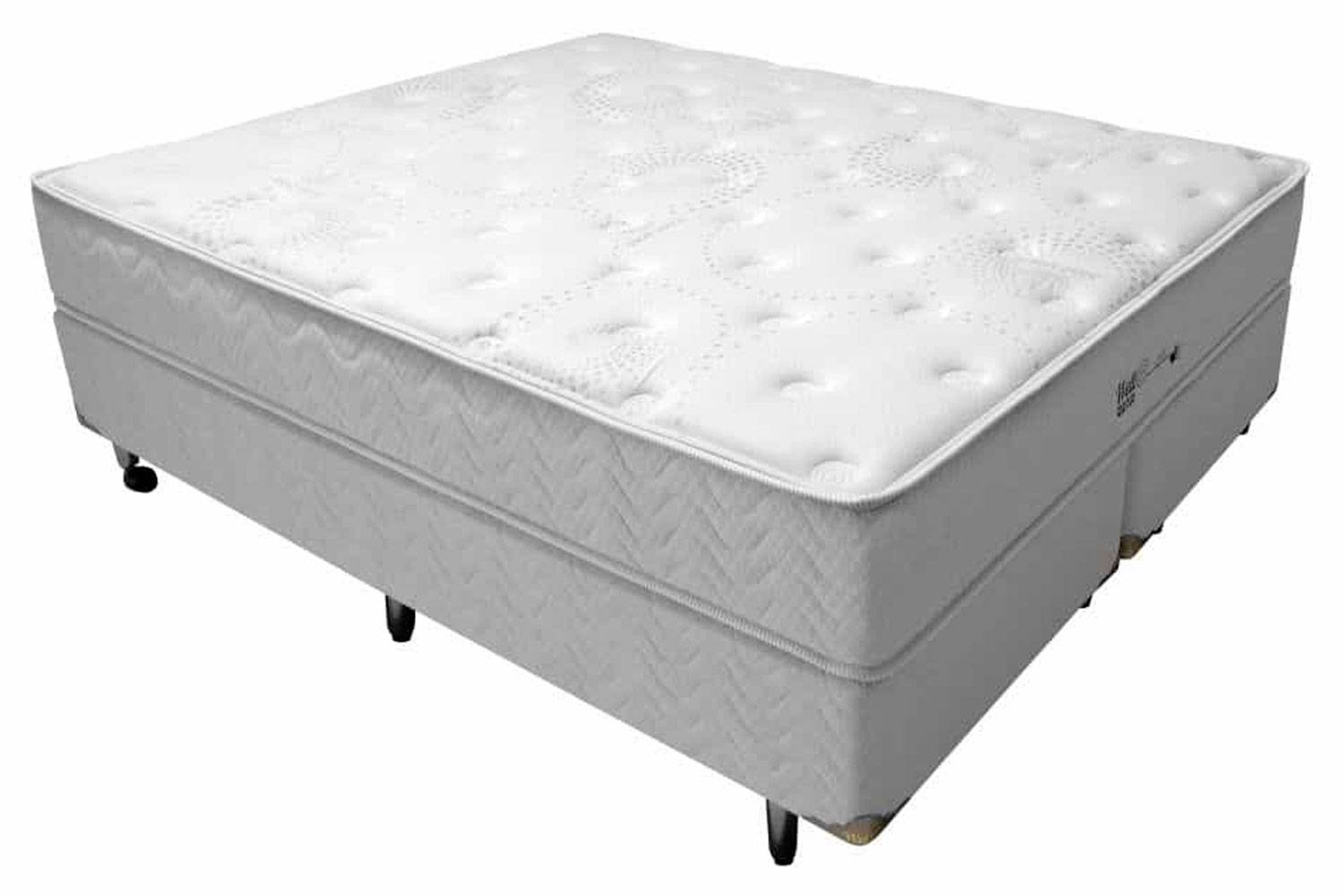 Conjunto Cama Box Live Pillow Top Simples Double Face Well B 
