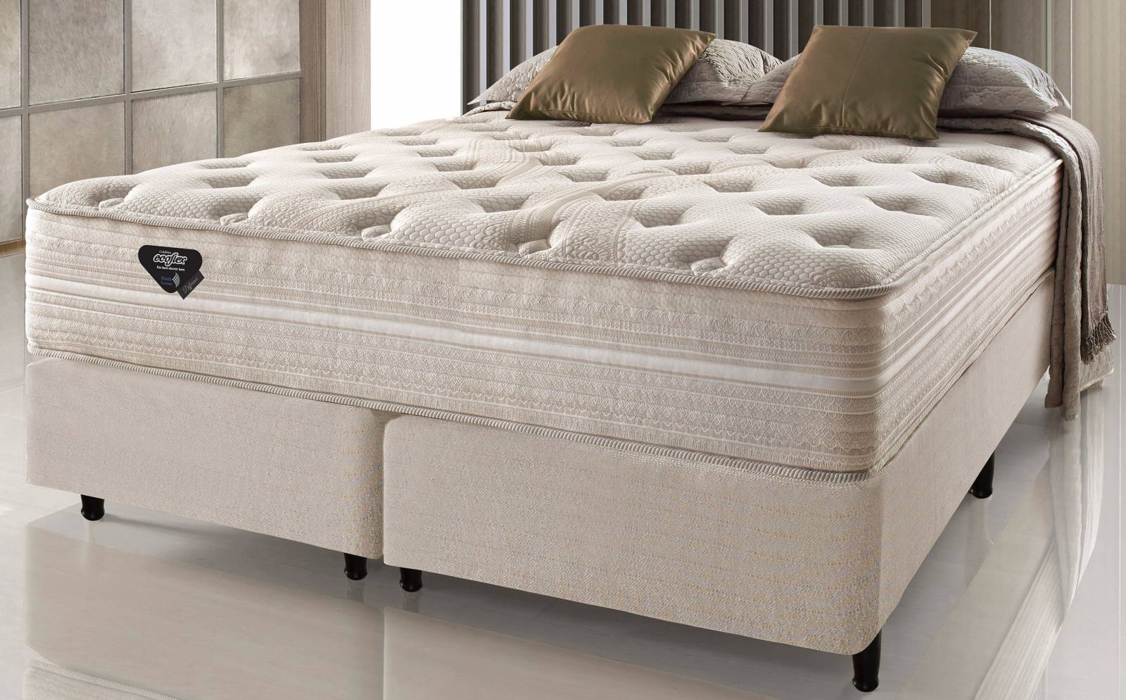 Conjunto Cama Box Difference Ecoflex