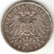 Alemanha Hamburg - Catálogo World Coins - KR. Nº 610