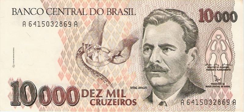 Catálogo Vieira Nº 224 - 10.000 Cruzeiros  (Vital Brasil)