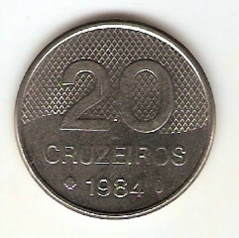 Catálogo Vieira Nº 176 - 20 Cruzeiros (Igreja) (Aço)