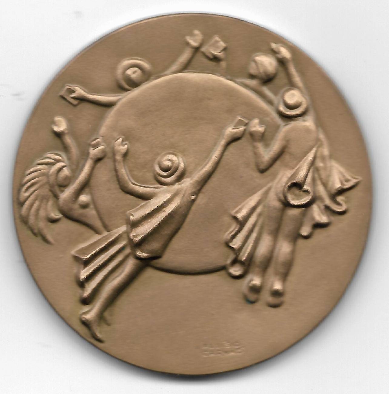Medalha de Bronze - XVIII Congresso da União Postal Universal.