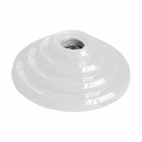 Plafon Ps Plast Pvc Pirâmide Redondo Rosqueado Branco