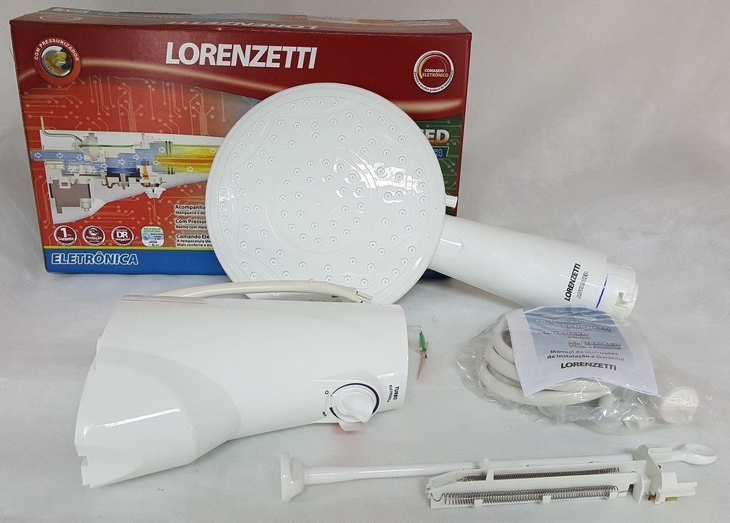 Chuveiro Elétrico Lorenzetti Advanced Eletrônico Turbo 220V 7500W