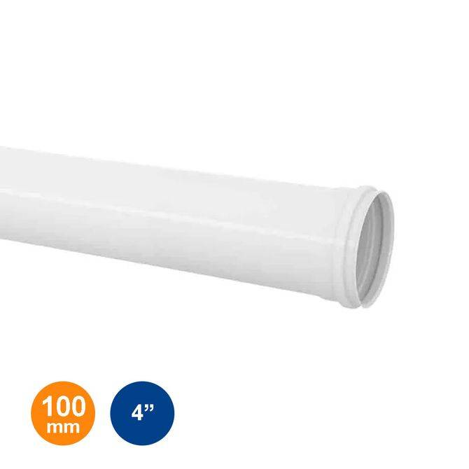 Tubo PVC Esgoto Tigre 75mm Barra com 6mt