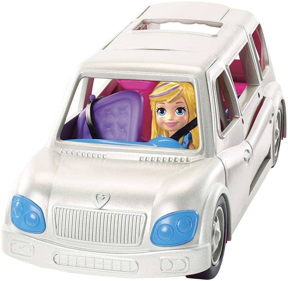 Chegue com Muito Estilo na Limo Polly Pocket - Mattel GDM19 - Noy