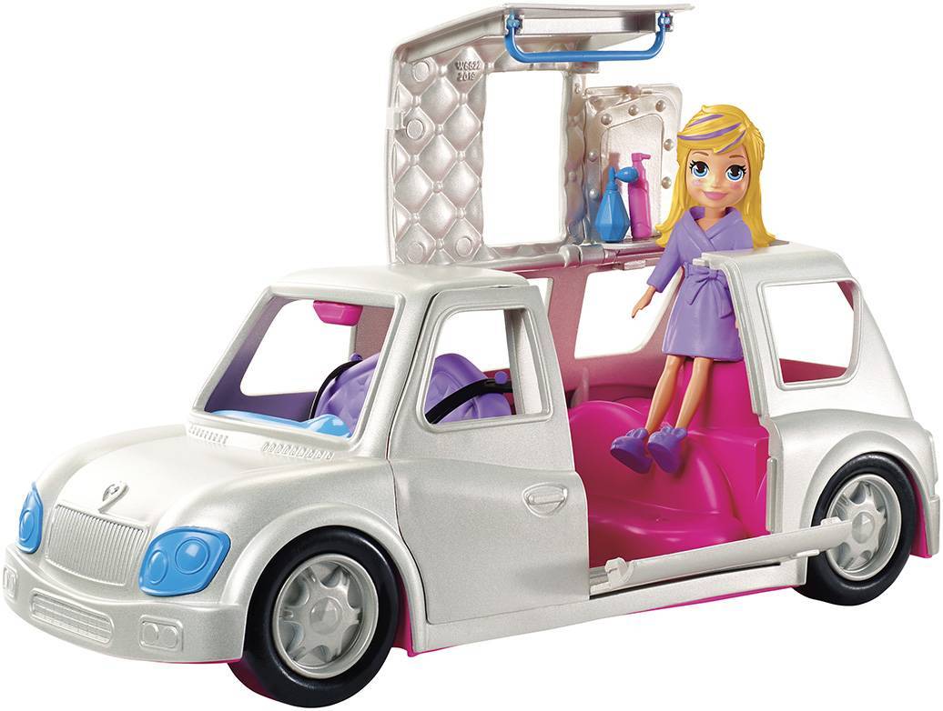 Chegue com Muito Estilo na Limo Polly Pocket - Mattel GDM19 - Noy