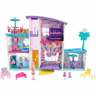 Lila e Coelhinho Polly Pocket - Mattel GDM11 - Noy Brinquedos