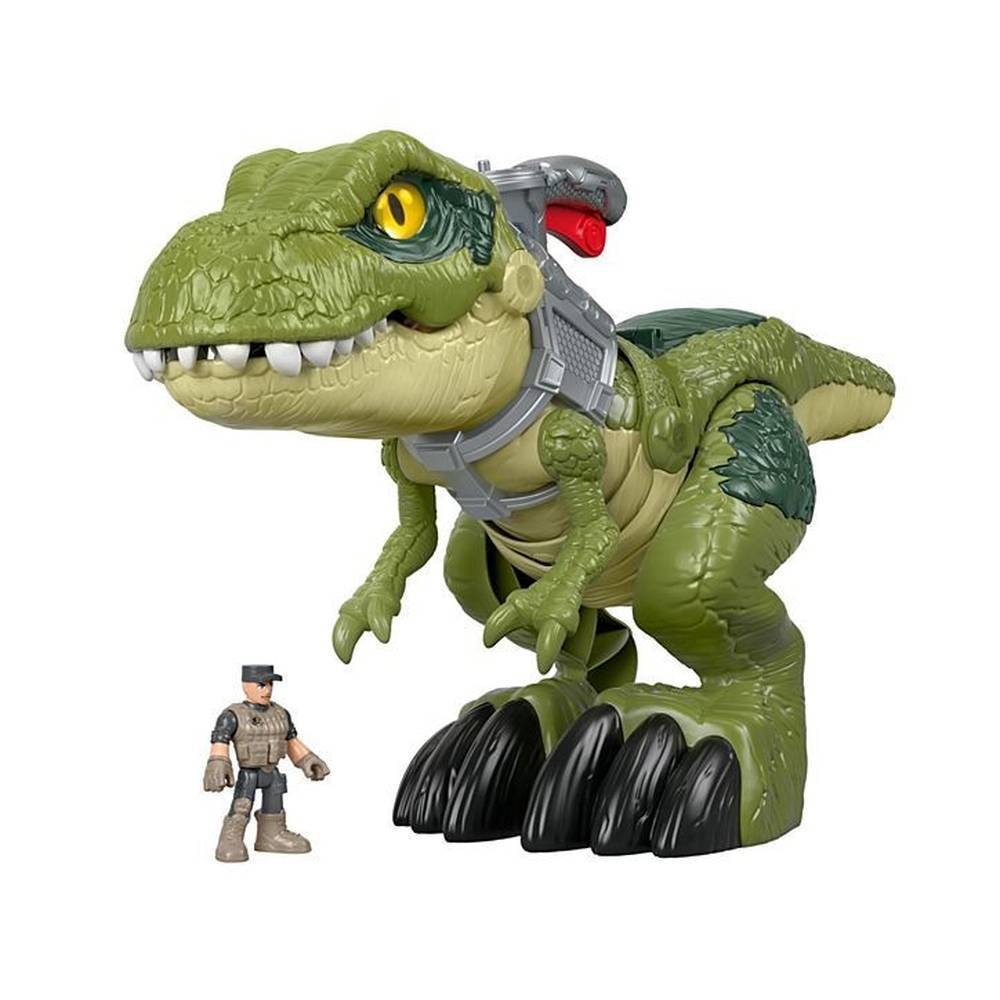 Mattel Jurassic World T-Rex Figura de 12 com sons, Multicolorido :  : Brinquedos e Jogos