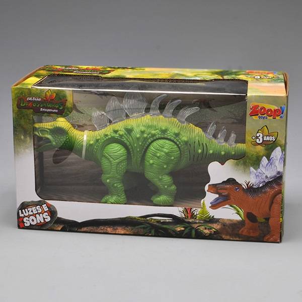 Dinossauro T-Rex Coleção Dinossauro Laranja - Zoop Toys