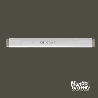 Marcador Cis Graf Duo marrom Warm Grey WG6