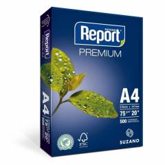 Papel Sulfite A4 Branco Premium 500 Folhas 210x297mm 75g Report