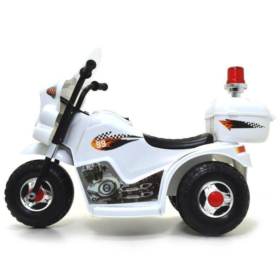 Mini Moto Elétrica Infantil Preta Triciclo Para Crianças Pol - LCG ELETRO