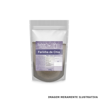 Farinha de Chia 150g - Sabor da Terra