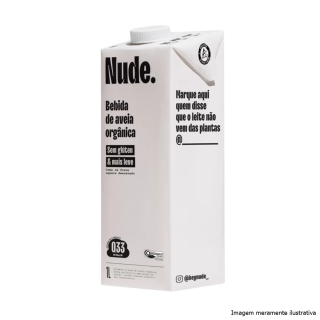 Nude Bebida Vegetal (Original) - Como se fosse aquele desnatado (1L)