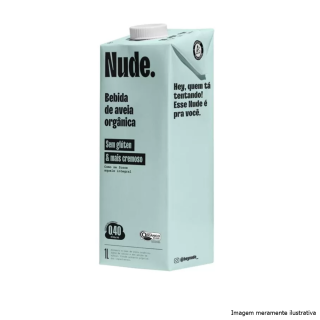 Nude Bebida Vegetal Cremosa- Bebida de aveia como se fosse aquele integral (1L)