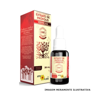 Extrato de Própolis Vermelha Natural - (20ml) Apis Flora