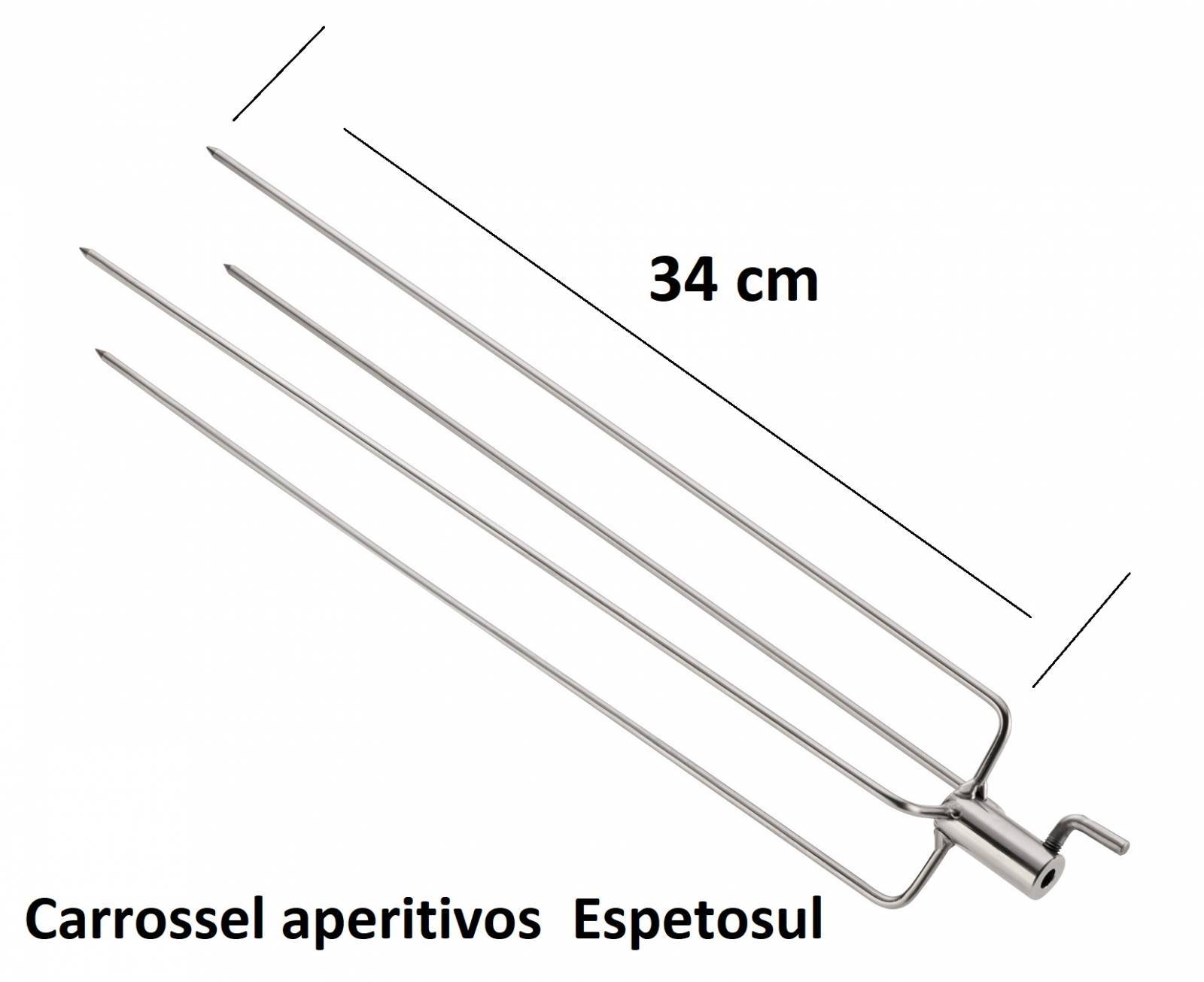 Acessório Garra Longa Especial para Aperitivos EspetoFlex 37 cm