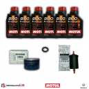 Kit Revisão (Renault) Óleo 8100 5W40 + filtros de óleo e combustível + anel