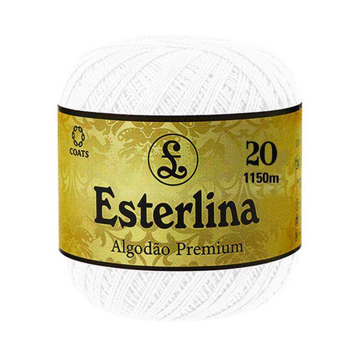 Fio Esterlina 20 branca