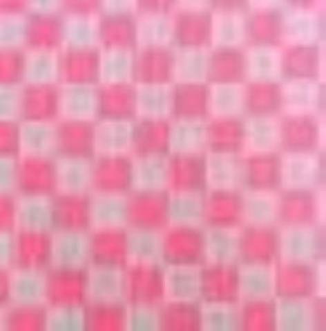 Tecido xadrez para bordar rosa