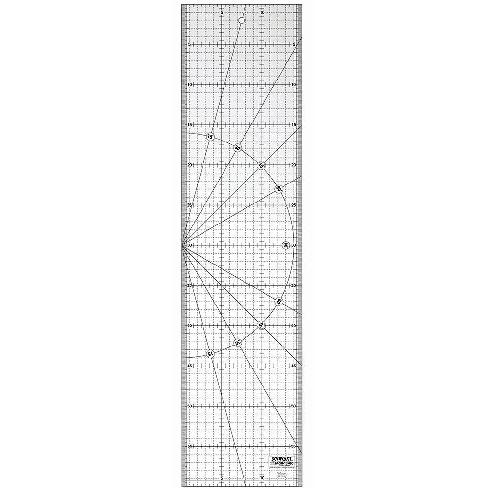 Régua para patchwork 15cmx60cm Olfa