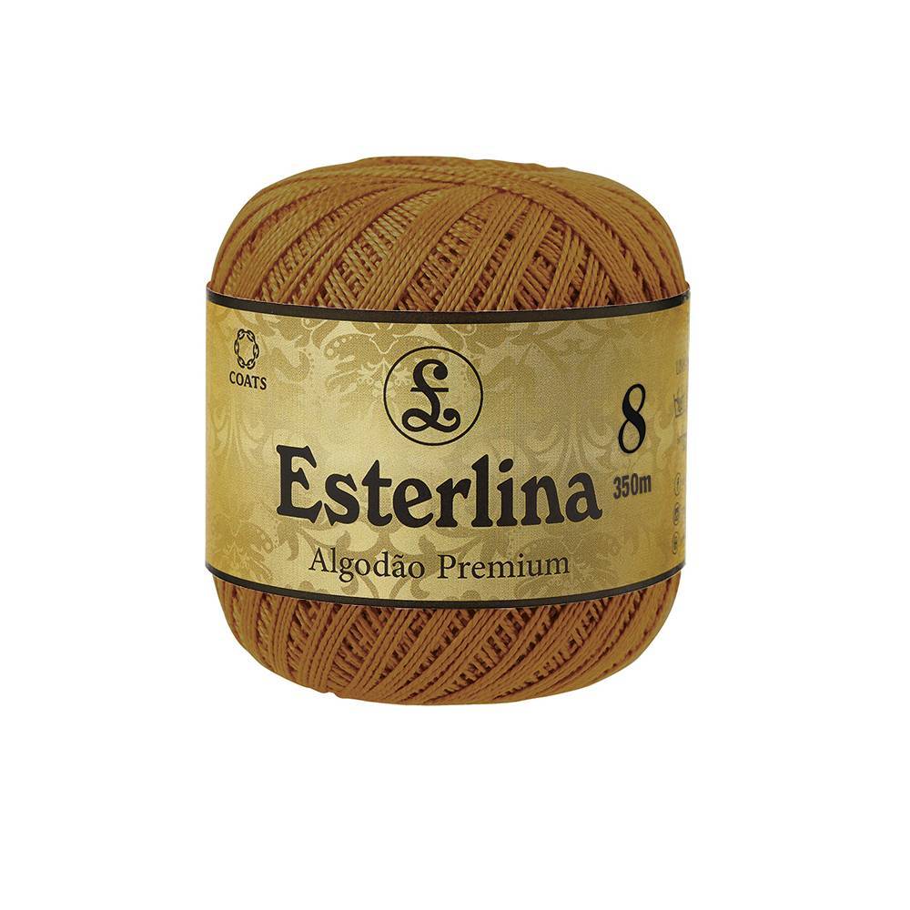 Fio Esterlina 8 cor 197 Marrom