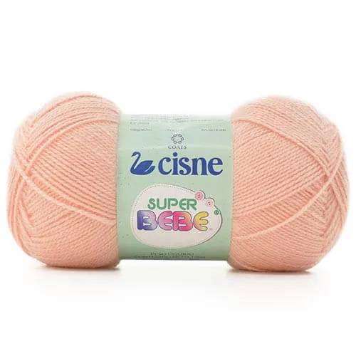 Lã Super Bebê 381 Creme Rosê