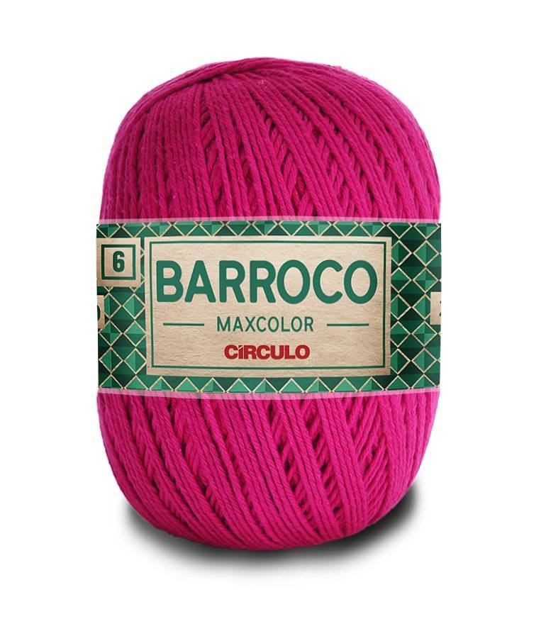 Fio Barroco 6 400gr cor 6133 Pink