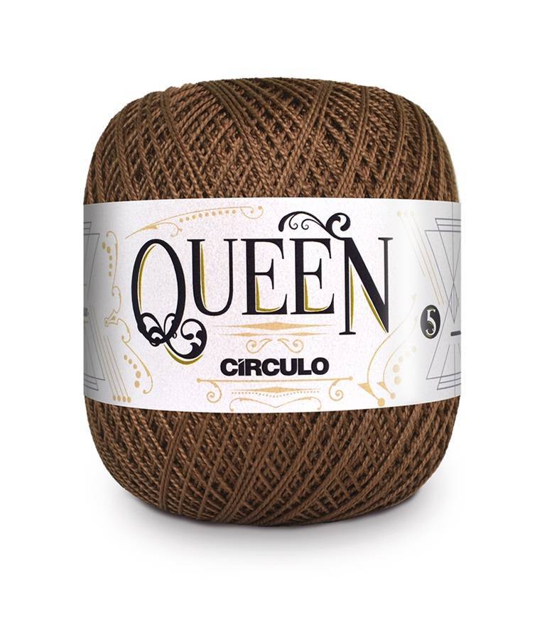 Fio Queen 5 cor 7382 Chocolate