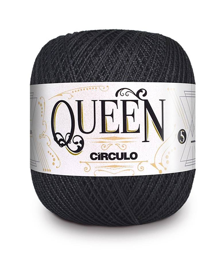 Fio Queen 5 cor 8990 Preto