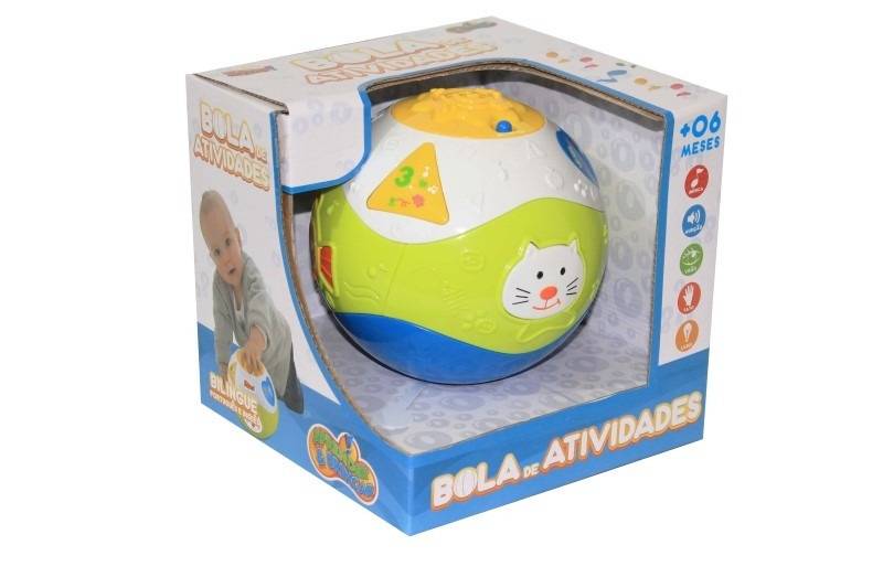 Baby Bola De Atividades Musical Bilíngue - Zoop Toys