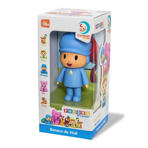 Boneco De Vinil Pocoyo - Cardoso Toys