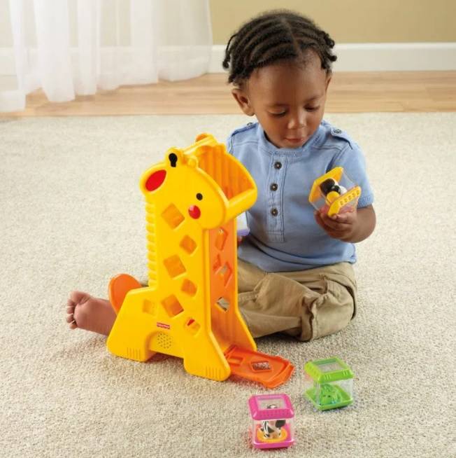 Girafa Com Blocos - Fisher Price 